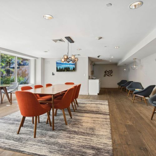 Coworking area community room