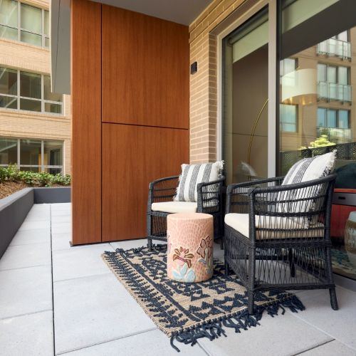 Private terrace spaces for your perfect hideout