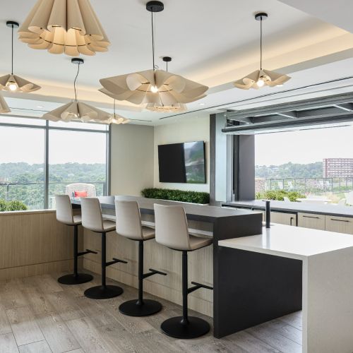 A perfect setting for cocktail hour