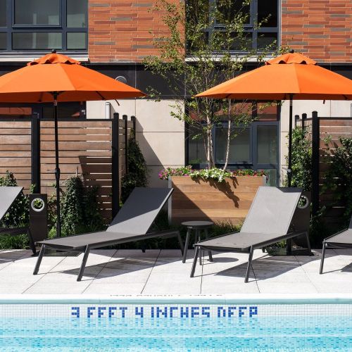 Poolside seatings for all three seasons