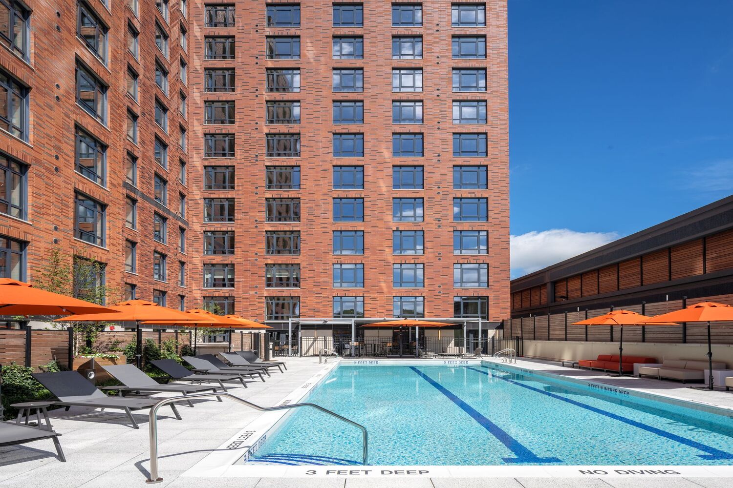 42 Broad : Heated three-season pool