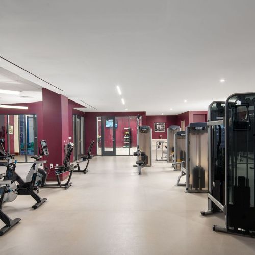 State-of-the-art fitness center