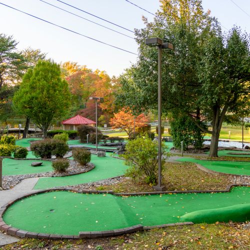 Mini Golf just Moments Away