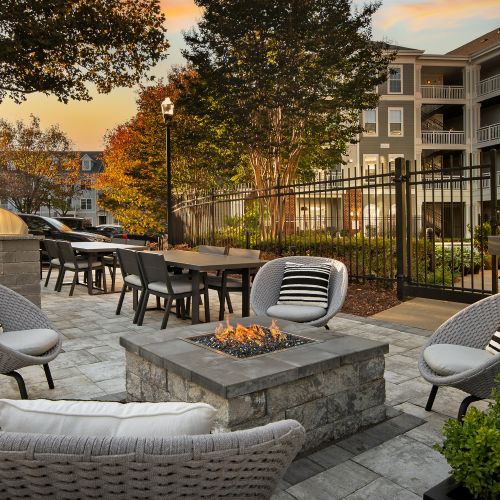 Warmth, community, and memories by the firepit 