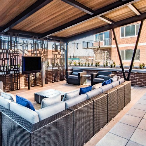 Relax and entertain in our outdoor lounge.