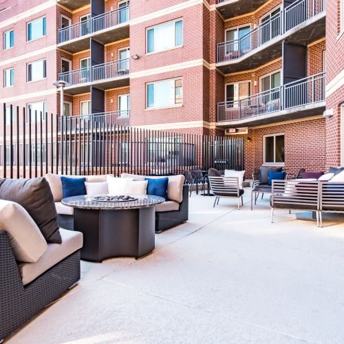 Enjoy our spacious entertainment space. 