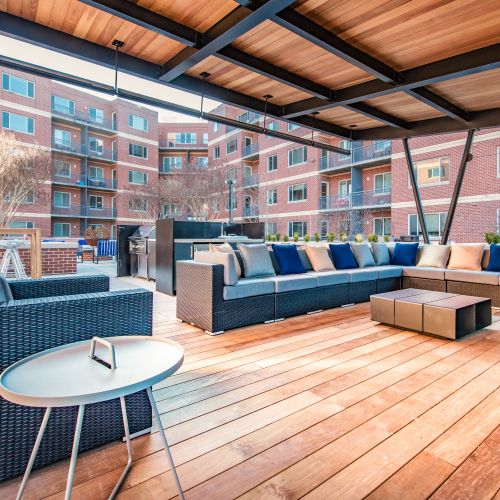 Catch some rays at our outdoor sundeck. 