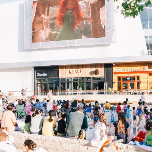 Catch a local event at the Angelica Theater