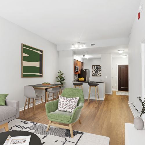 Renovated living room allure 