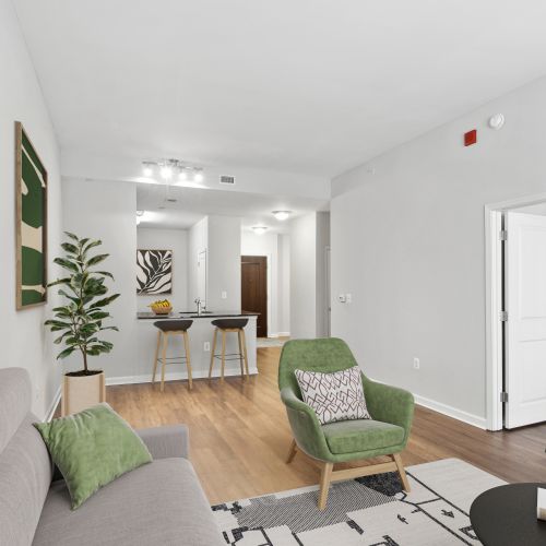 Renovated living room: effortless style upgrade