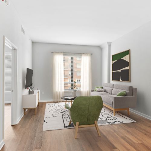 Renovated and modernized living space 