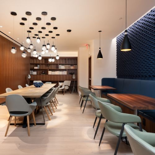 Co-working space perfect for work from home days.