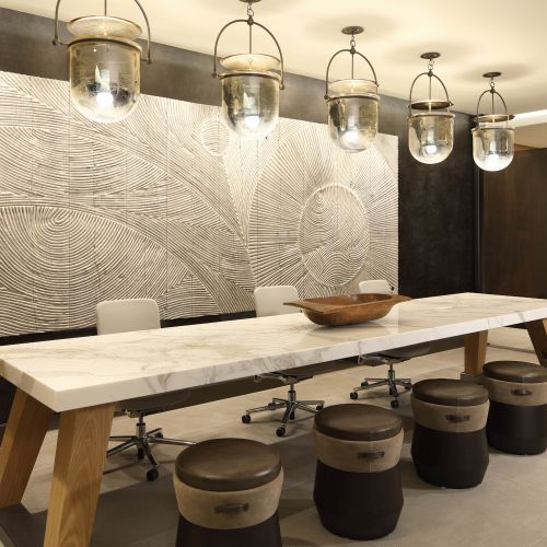 Coworking space at The Barrett perfect for work from home days