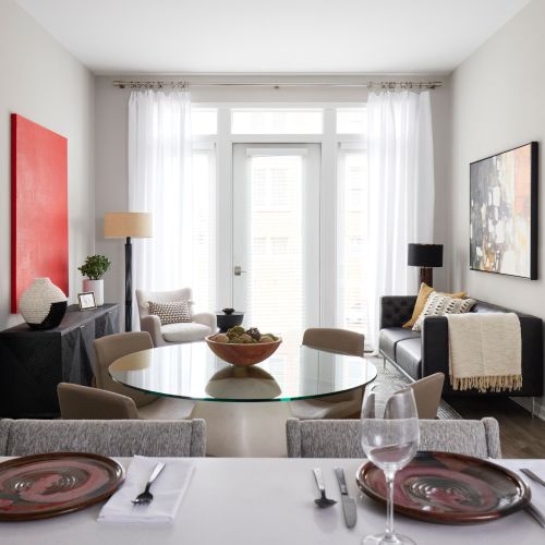 Sun soaked living rooms to create an open and fresh feel