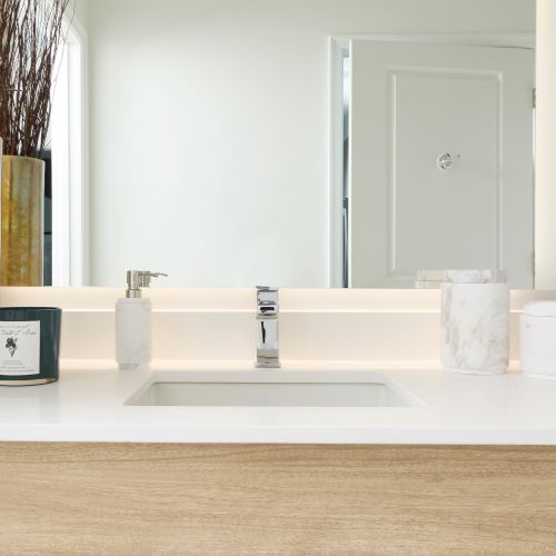 Clean and refined bathroom spaces to keep you refreshed