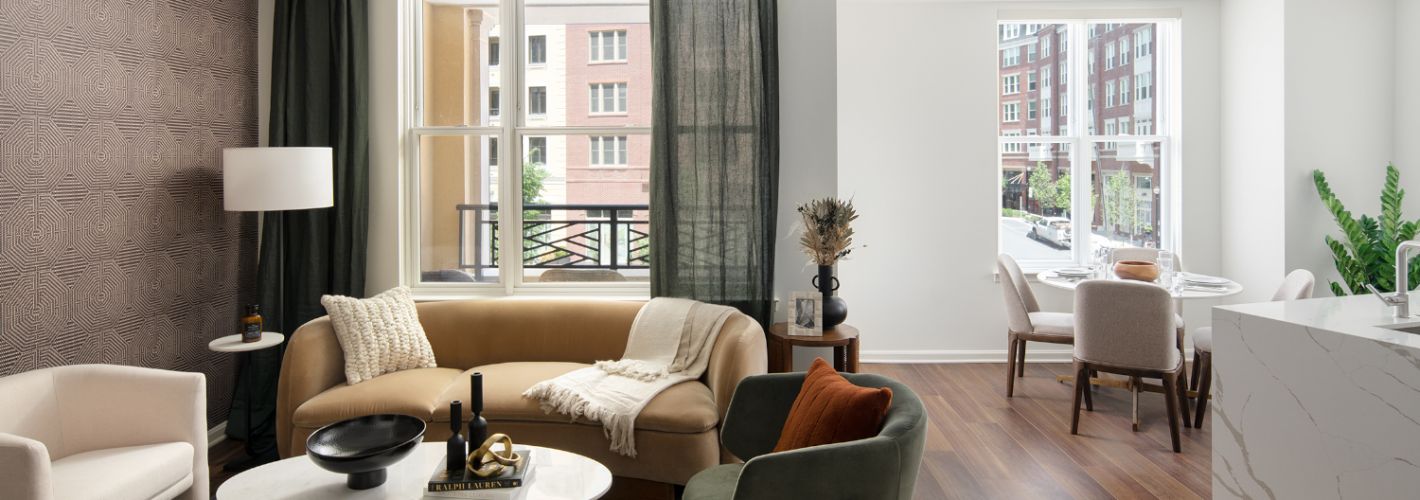 Chevy Chase Lake : Expansive floorplans offer modular options in your home