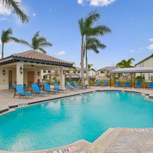 Soak up the sun at Fiore.	