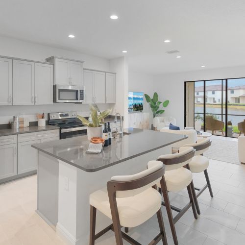 A place where you can share a meal or a glass of wine.	