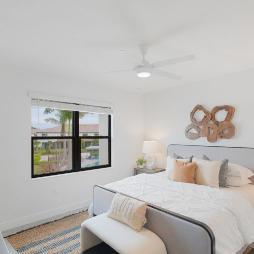 Residences features both air conditioning and fans to keep you cool.	