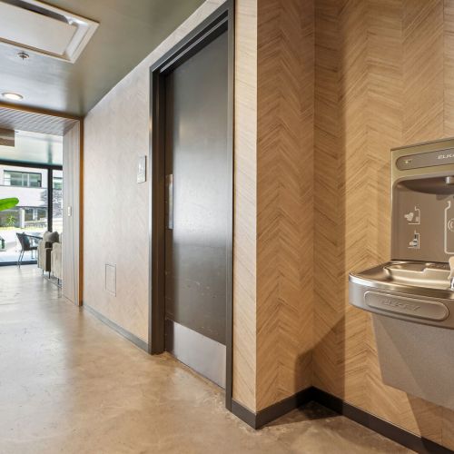 Clubroom water fountian 	