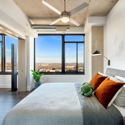 Sun soaked apartment homes