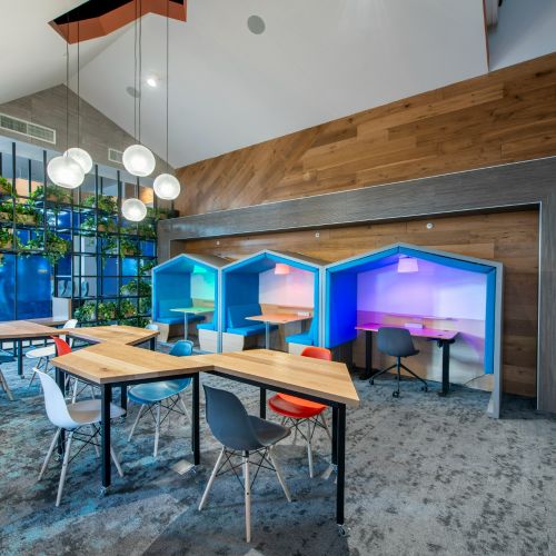 Study spaces with flare