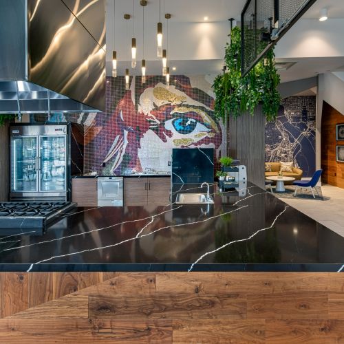 Demo kitchen event space perfect for gathering