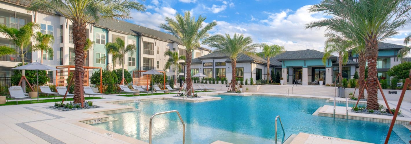 Resort style pool