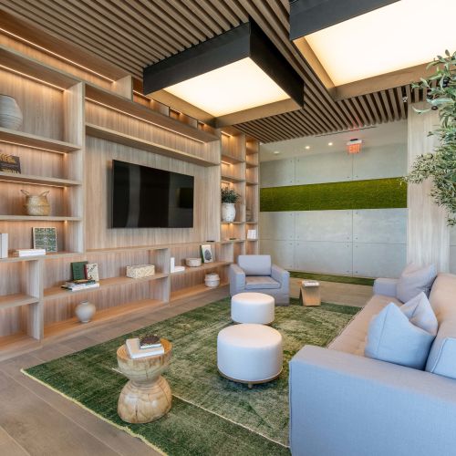 Relax and entertain in the club room