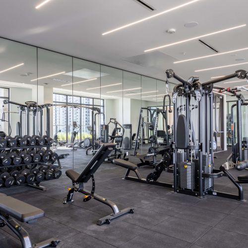 State of the art fitness center