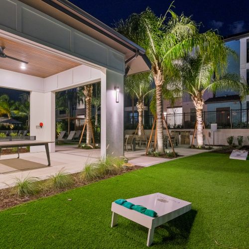 Outdoor lounge games