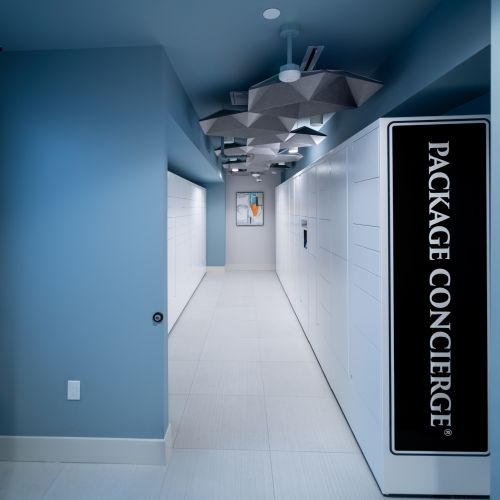 Our Package Concierge make package pickup a breeze.	