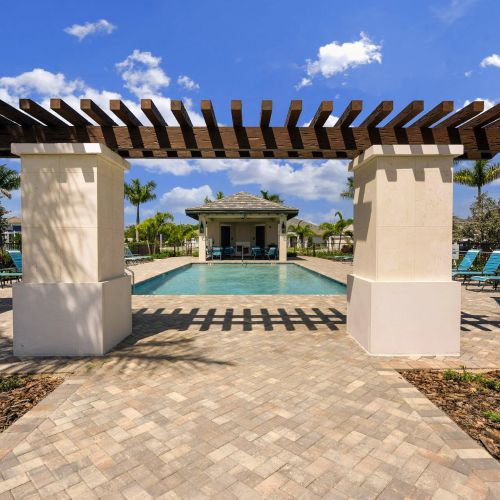 Private resort-style pool and sundeck	
