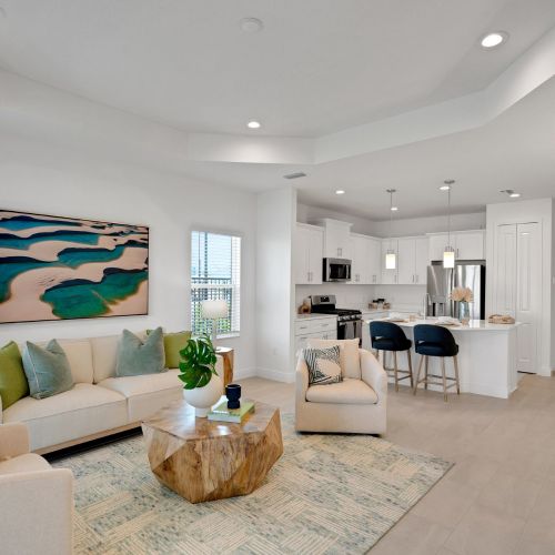 Marisol offers convenient one-level living near shopping, dining, and entertainment destination Lakewood Ranch	