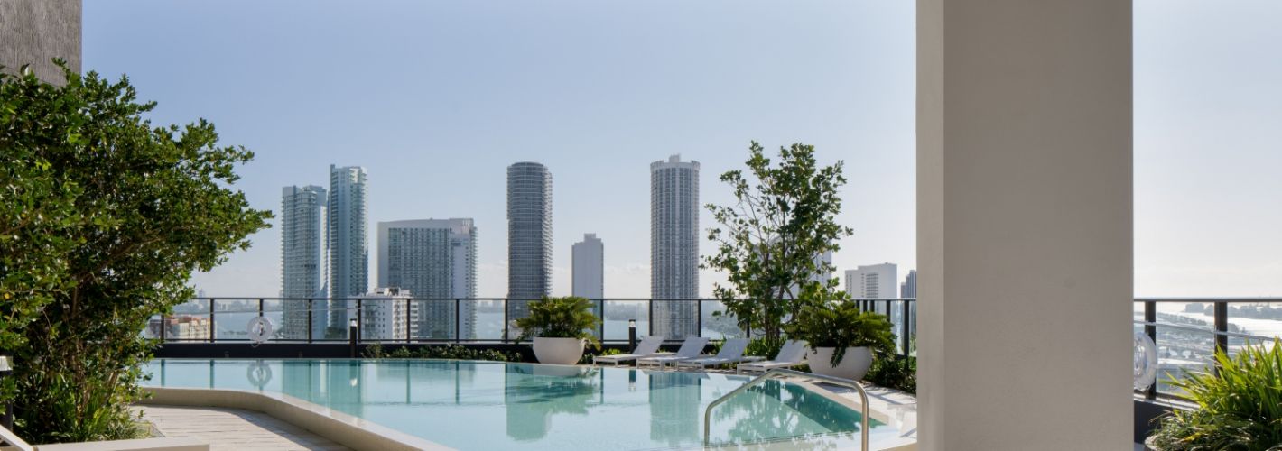 Wynwood Haus : Sunny rooftop resort style pool and lounge