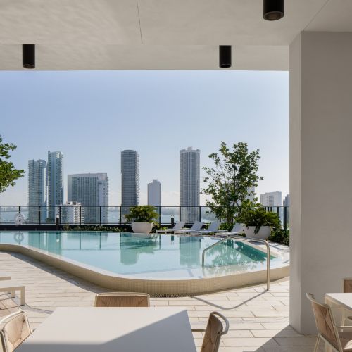 Wynwood Haus : Sunny rooftop resort style pool and lounge