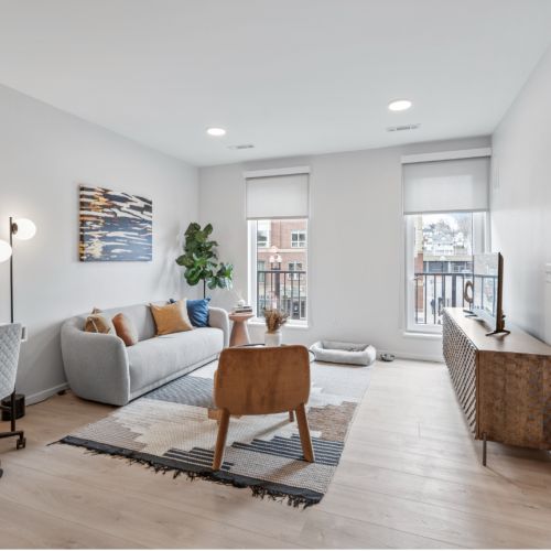 Effortless elegance meets contemporary comfort 	