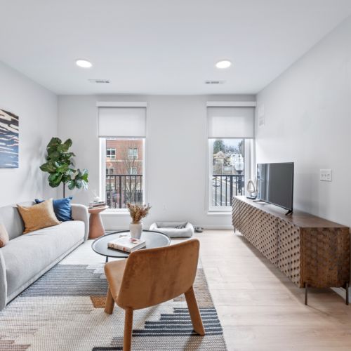 Functional, modern living with ample natural light	