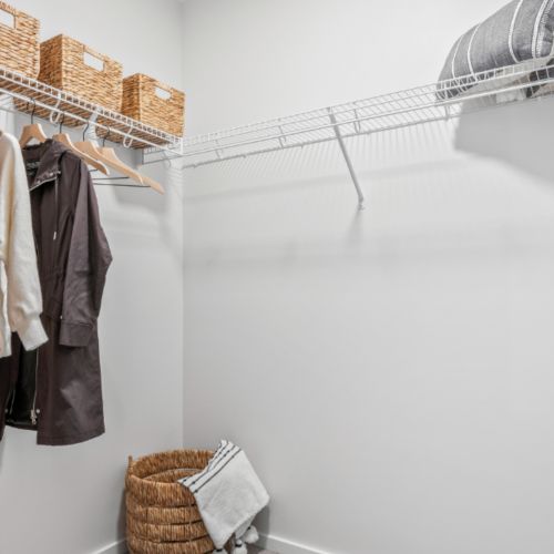 Stay organized and stylish with ample storage space	