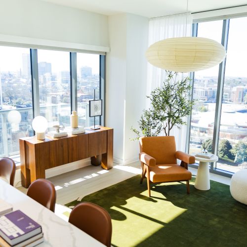 2 Bedroom Floor Plan - Living Area	