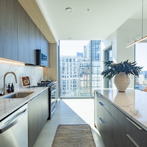 2 Bedroom Floor Plan - Kitchen	