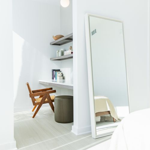 2 Bedroom Floor Plan - Built-In Desk	