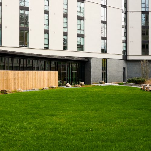 Lush greenspace within the community	