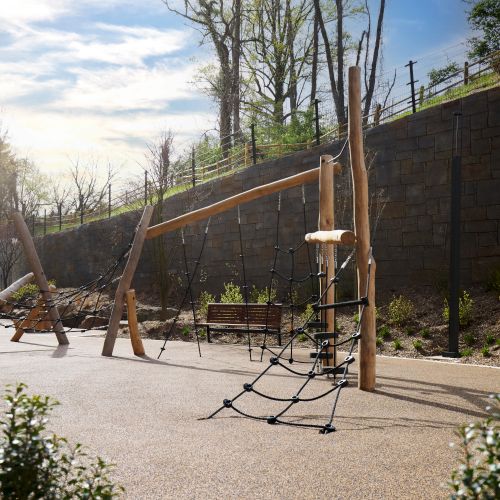 Courtyard playground area	