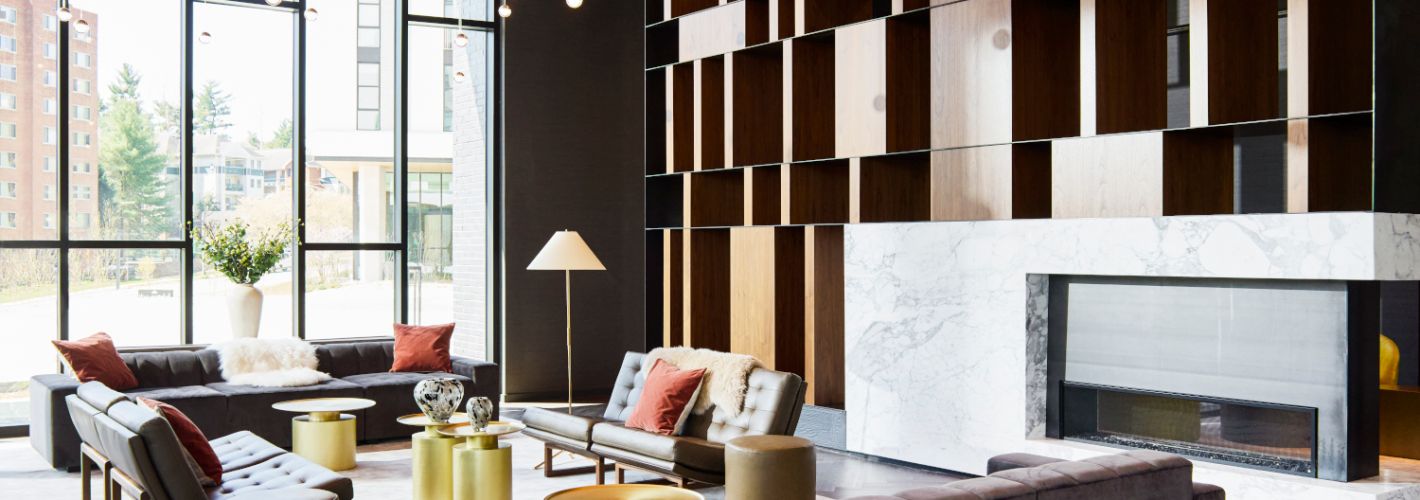 The Astrid : Cozy lounge spaces perfect for entertaining at home	