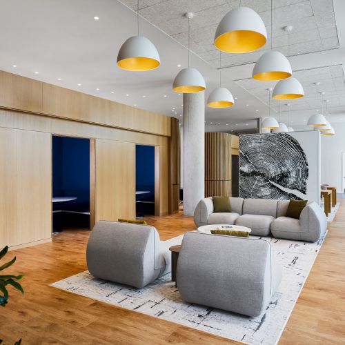 Work from home or just enjoy the space and pass time	