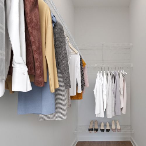 Ample storage including walk in closets.