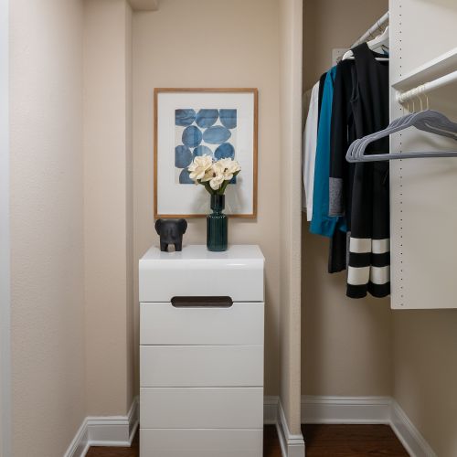 Modular closet spaces let you maximize your storage	