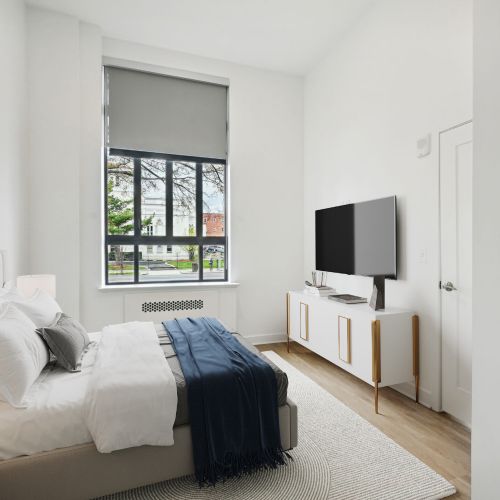 USB outlets throughout the apartment ensure you're always powered up.	