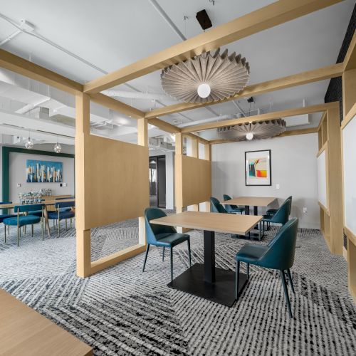 Discover inspired amenity spaces for connection or productivity.